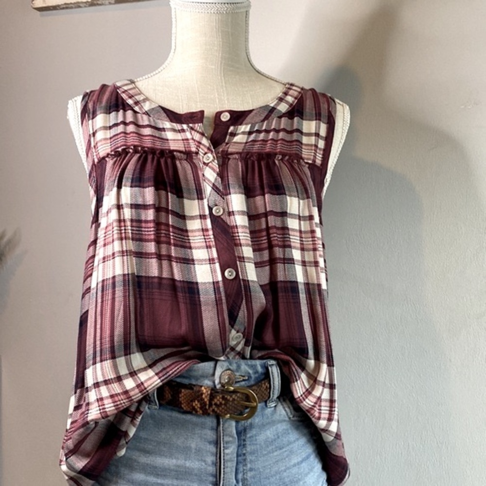 Flannel top - Picture 5 of 6